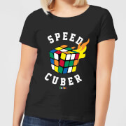 Image of Speed Cuber Women's T-Shirt - Black - S - Black