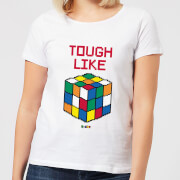 Image of Tough Like A Rubik's Cube Women's T-Shirt - White - S - White