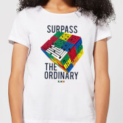 Image of Surpass The Ordinary Women's T-Shirt - White - S - White