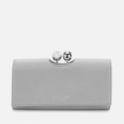 Ted Baker Women's Solange Twisted Crystal Bobble Matinee Purse - Grey female Leather