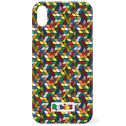 Coque Smartphone Rubik's Repeat Pattern pour iPhone et Android - iPhone 5/5s - Coque Simple Matte