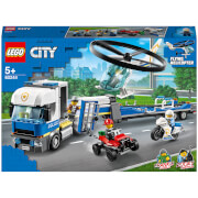 LEGO® City: Le transport de l'hélicoptère de la police (60244)