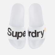 Image of Superdry Men's Classic Pool Slide Sandals - Optic - S