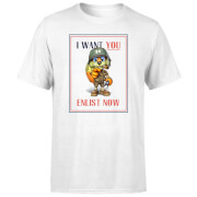 Image of Conker I Want You T-Shirt - White - S - White
