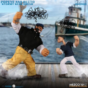 Mezco One: 12 Collective Popeye and Bluto: Stormy Seas Ahead Deluxe Action Figures Box Set
