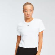 Image of MP Women's Essentials Crop T-Shirt - White - XXS
