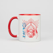 Tasse Borderlands 3 FL4K Contrast - Blanche/Rouge