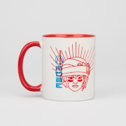 Tasse Borderlands 3 Moze Contrast - Blanche/Rouge