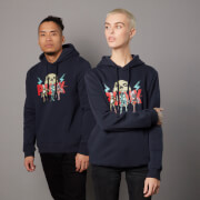 Image of Borderlands 3 Punk Unisex Hoodie - Navy - S - Navy