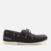 Image of Tommy Hilfiger Men's Classic Suede Boat Shoes - Desert Sky - EU 46/UK 11
