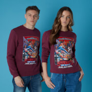 Image of Sega Streets of Rage Unisex Sweatshirt - Burgundy - S - Burgundy