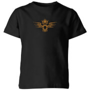 Image of Magic: The Gathering Theros: Beyond Death Owl Emblem Kids' T-Shirt - Black - 3-4 Years - Black