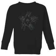 Image of Magic: The Gathering Theros: Beyond Death Gods Constellation Kids' Sweatshirt - Black - 3-4 Years - Black