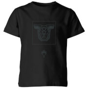 Image of Magic: The Gathering Theros: Beyond Death Mask Kids' T-Shirt - Black - 3-4 Years - Black