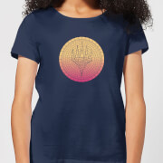 Image of Magic: The Gathering Theros: Beyond Death Planeswalker Symbol Gradient Women's T-Shirt - Navy - S - Navy