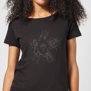 Image of Magic: The Gathering Theros: Beyond Death Gods Constellation Women's T-Shirt - Black - S - Black