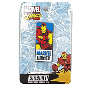 Image of Marvel Iron Man Comic Augmented Reality Pin Badge