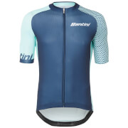 Image of Santini Exclusive Karma Evo Jersey - XS - Nautica Blue
