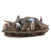 Image of Iron Studios Jurassic Park Deluxe Art Scale Diorama 1/10 Triceratops 74cm