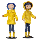 NECA Coraline - Bendy Fashion Doll - Rain Coat