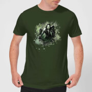 The Lord of the Rings Herren The Lord Of The Rings Aragorn Colour Splash  T-Shirt | Forest Green | XS | Forest Green