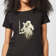 Image of The Lord Of The Rings Gandalf Women's T-Shirt - Black - S - Black