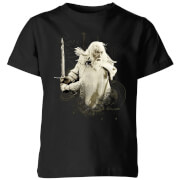 Image of The Lord Of The Rings Gandalf Kids' T-Shirt - Black - 3-4 Years - Black