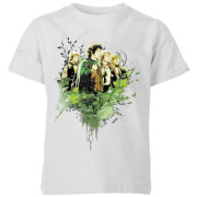 Image of The Lord Of The Rings Hobbits Kids' T-Shirt - Grey - 3-4 Years - Grey