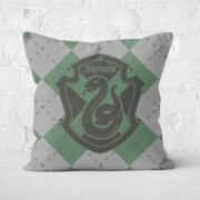 Harry Potter Slytherin Square Cushion - 50x50cm - Soft Touch Harry Potter Slytherin Square Cushion - 50x50cm - Soft Touch