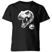 Jurassic Park T Rex Kids' T-Shirt - Black - 3-4 ans - Noir