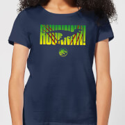 Jurassic Park Run! Women's T-Shirt - Navy - S - Navy