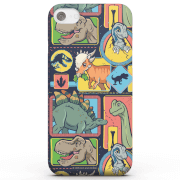 Coque Smartphone Cute Dino Pattern - Jurassic Park pour iPhone et Android - iPhone 5/5s - Coque Simple Matte