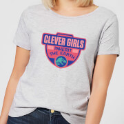 Jurassic Park Clever Girls Inherit The Earth Women's T-Shirt - Grey - S - Gris