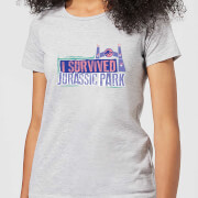 Jurassic Park I Survived Jurassic Park Women's T-Shirt - Grey - S - Gris