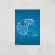 Harry Potter Ravenclaw Giclee Art Print - A3 - Print Only
