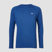 T-Shirt À Manches Longues Mp Performance - Noir & Bleu - XXL