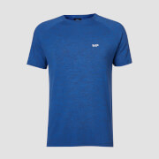 T-Shirt à Manche Courte MP Performance - Noir & Bleu - XXL