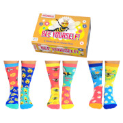 Image of United Oddsocks Women's Bee Yourself Socks Gift Set