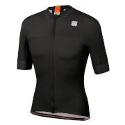 Image of Sportful BodyFit Pro Classics Jersey - XXL - Black/Orange SDR