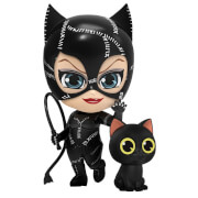 Figurine Cosbaby Catwoman avec un fouet 12cm - Hot Toys