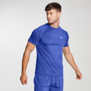 T-shirt sportiva stampata a maniche corte da uomo - Cobalto - M
