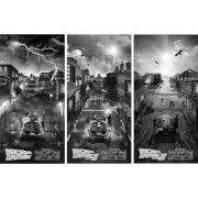 Back To The Future Screenprint Art Set by Ben Harman
