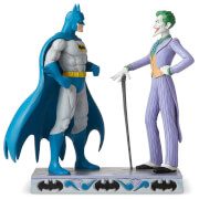 Image of DC Comics by Jim Shore Batman™ vs The Joker Figurine 21.5cm