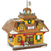 Image of Disney Village Mickey's Holiday Train Station - UK Adaptor 18.5cm
