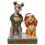 Image of Disney Traditions Lady and the Tramp Figurine 14cm