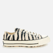 Image of Converse Chuck Taylor All Star '70 Ox Trainers - Black/Griege Unbleached/Egret - UK 10