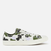 Image of Converse Men's Chuck Taylor All Star Ox Trainers - Egret/Moonstone Violet - UK 7