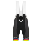 Santini Trek-Segafredo World Champion Prime Bib Shorts - XS