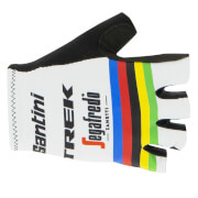 Santini Trek-Segafredo World Champion Gloves - S