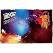 Poster Fine Art Retour vers le futur de Caroline Vermeir